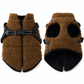 Manteau pour chien d'hiver chaud avec bandes réfléchissantes et harnais, adapté aux chiens de petite et moyenne taille