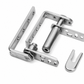 50% de Réduction – Charnière à Ressort Double Action, Inox Anti-Rouille