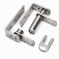50% de Réduction – Charnière à Ressort Double Action, Inox Anti-Rouille