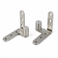 50% de Réduction – Charnière à Ressort Double Action, Inox Anti-Rouille