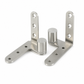 50% de Réduction – Charnière à Ressort Double Action, Inox Anti-Rouille