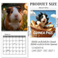 50% de Réduction – Calendrier Mural 2027 Cochons d'Inde, Photos Adorables
