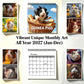 50% de Réduction – Calendrier Mural 2027 Cochons d'Inde, Photos Adorables
