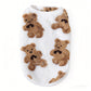 50% de Réduction – Gilet pour Animal Doublure Peluche, Motif Ourson S à 8XL