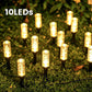 50% de Réduction – Lampe Solaire à Bulles pour Allée, 10-40 LED