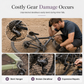 50% de Réduction – Protège-Dérailleur Vélo, Acier Massif Anti-Choc