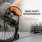 50% de Réduction – Protège-Dérailleur Vélo, Acier Massif Anti-Choc