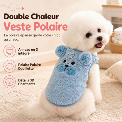 50% de Réduction – Gilet Chaud en Polaire pour Chien et Chat