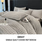 50% de Réduction – Housse de Couette en Velours Doux Pelucheux