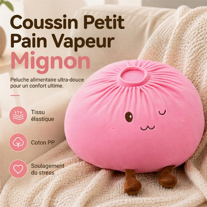 50% de Réduction – Coussin en Peluche Douce Brioche Bao