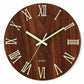 50% de Réduction – Horloge Murale Silencieuse Lumineuse en Bois 30 cm