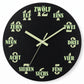 50% de Réduction – Horloge Murale Silencieuse Lumineuse en Bois 30 cm