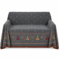 50% de Réduction – Jeté de Canapé Réversible en Chenille Style Noël
