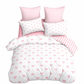 50% de Réduction – Parure de Lit 3 Pièces Nœud Papillon en Microfibre