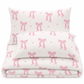 50% de Réduction – Parure de Lit 3 Pièces Nœud Papillon en Microfibre