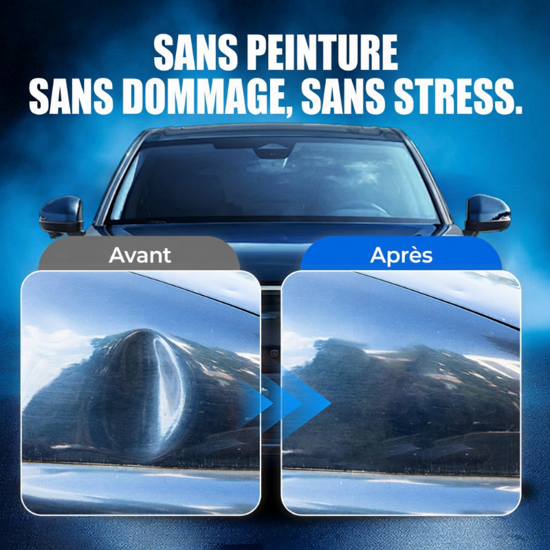 50% de Réduction – Ventouse Débosseleur Carrosserie Voiture, Outil de Tirage et Réparation de Bosses sans Peinture