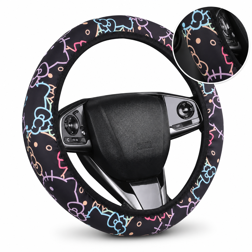 50% de Réduction – Couvre-Volant Universel Respirant et Antidérapant Auto 38 cm