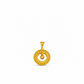 50% de Réduction – Collier Attrape-Rêves Femme, Pendentif Filigrane Doré avec Perle Tournante Porte-Bonheur et Chaîne Fine