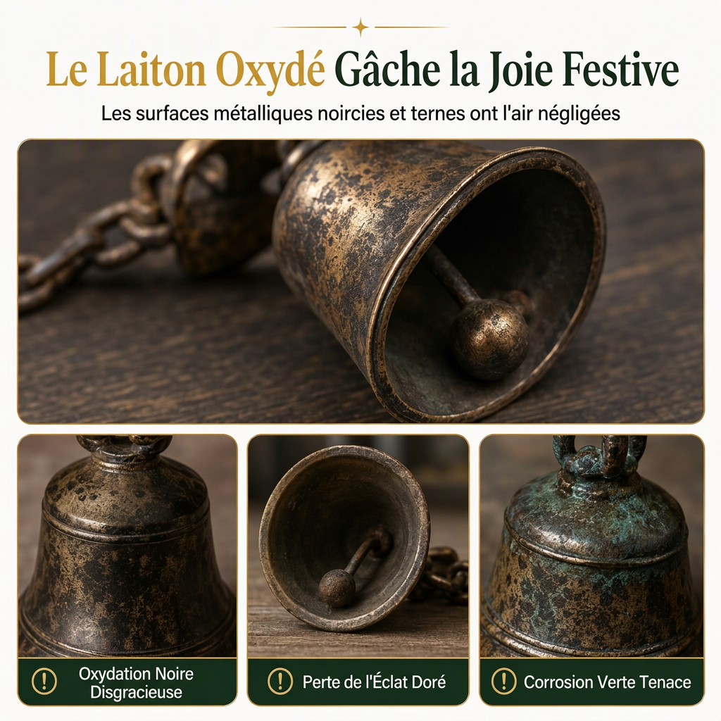 40% de Réduction – Crème Polissage Laiton et Cuivre Anti-Ternissure et Oxydation, Nettoyant Métal Finition Miroir Brillante