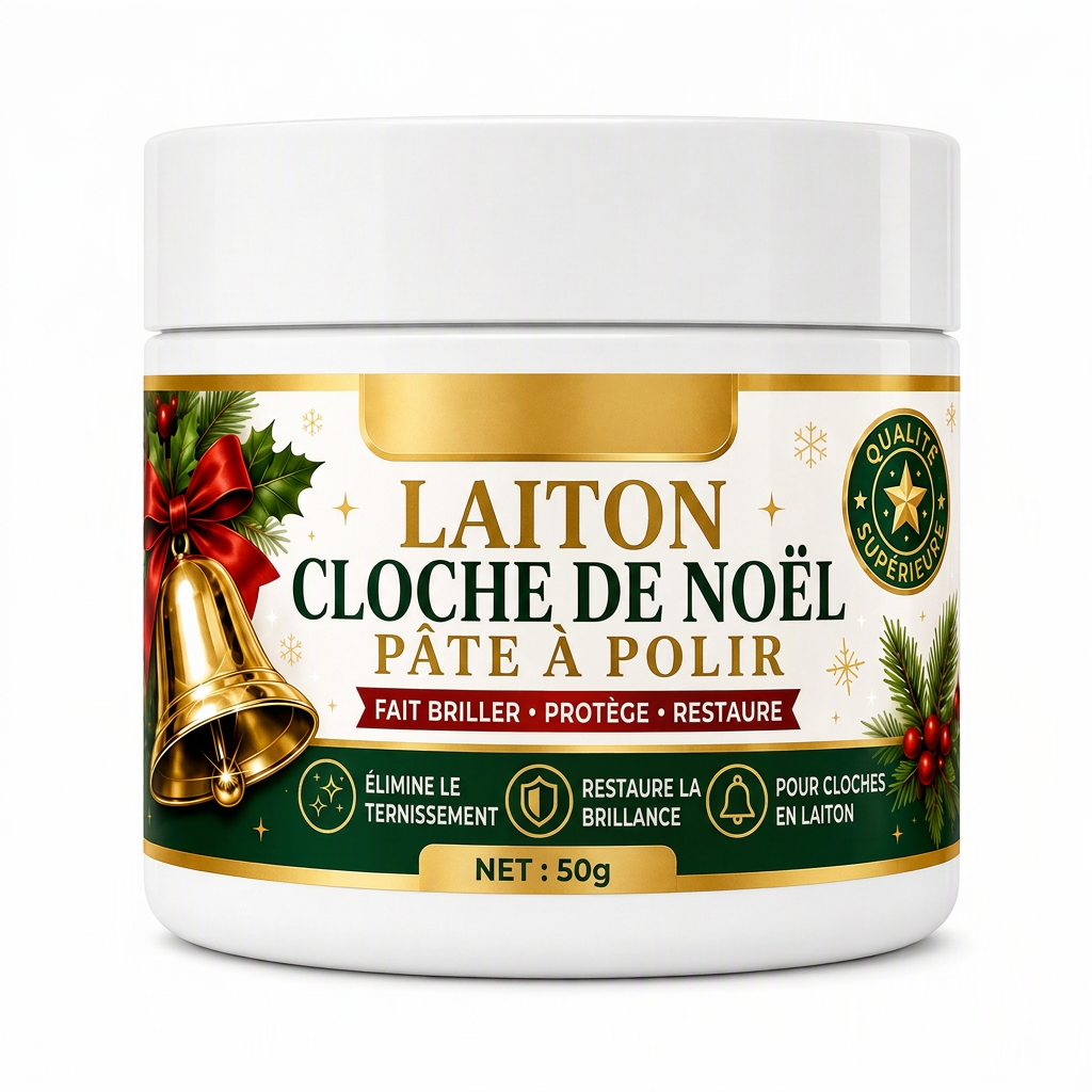 40% de Réduction – Crème Polissage Laiton et Cuivre Anti-Ternissure et Oxydation, Nettoyant Métal Finition Miroir Brillante