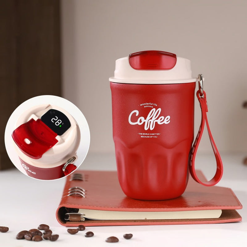 50% de Réduction – Tasse Thermique Intelligente Affichage Température, Mug Isotherme Café et Thé Inox 316 pour Bureau et Voyage