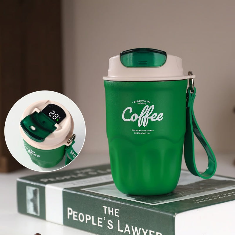 50% de Réduction – Tasse Thermique Intelligente Affichage Température, Mug Isotherme Café et Thé Inox 316 pour Bureau et Voyage