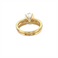 50% de Réduction – Bague Goutte d'Eau Ajustable Ouverte Strass Scintillant