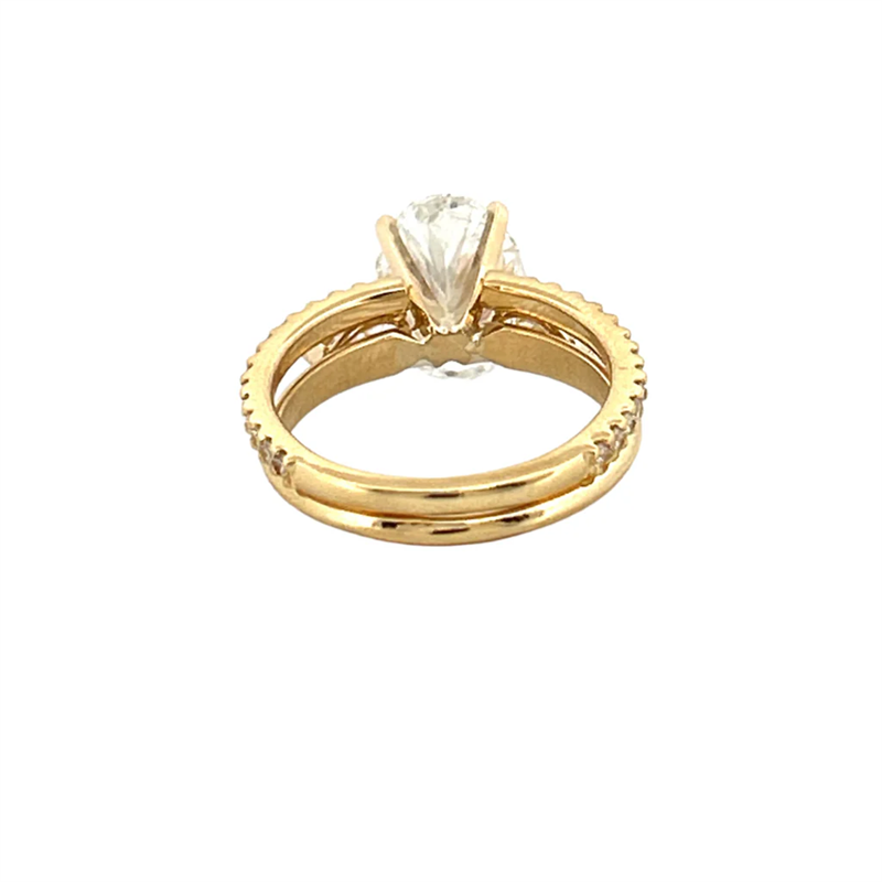 50% de Réduction – Bague Goutte d'Eau Ajustable Ouverte Strass Scintillant