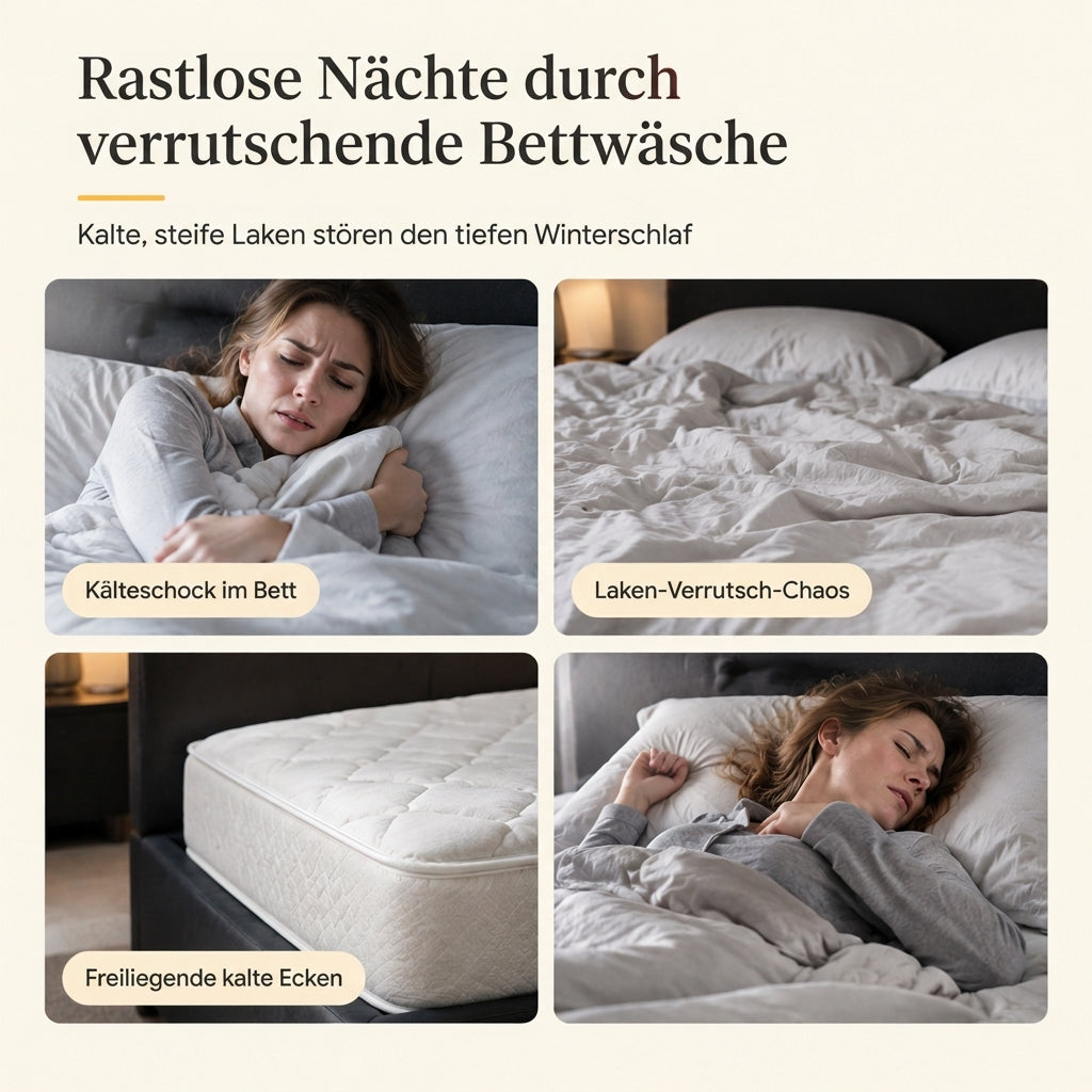50% de Réduction – Drap-Housse Chaud en Peluche Épaisse, Protège-Matelas d'Hiver
