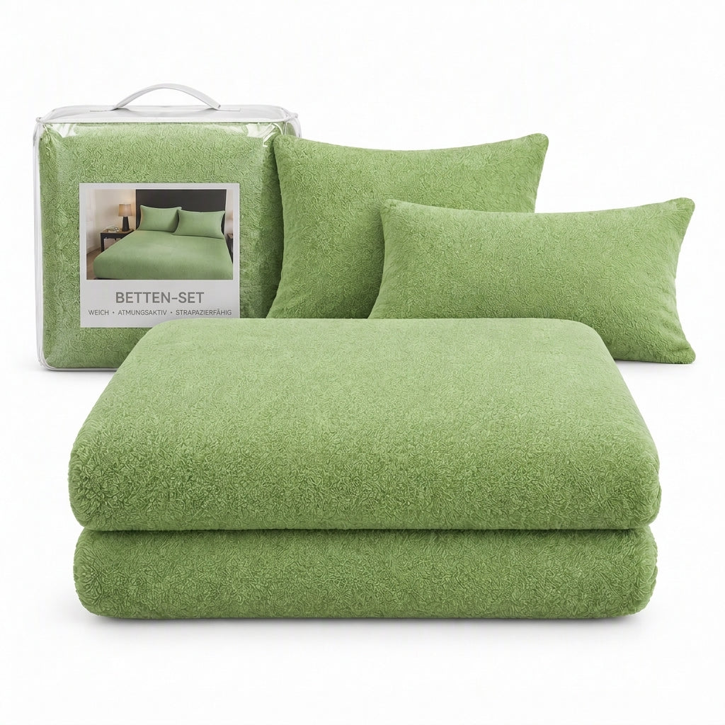 50% de Réduction – Drap-Housse Chaud en Peluche Épaisse, Protège-Matelas d'Hiver