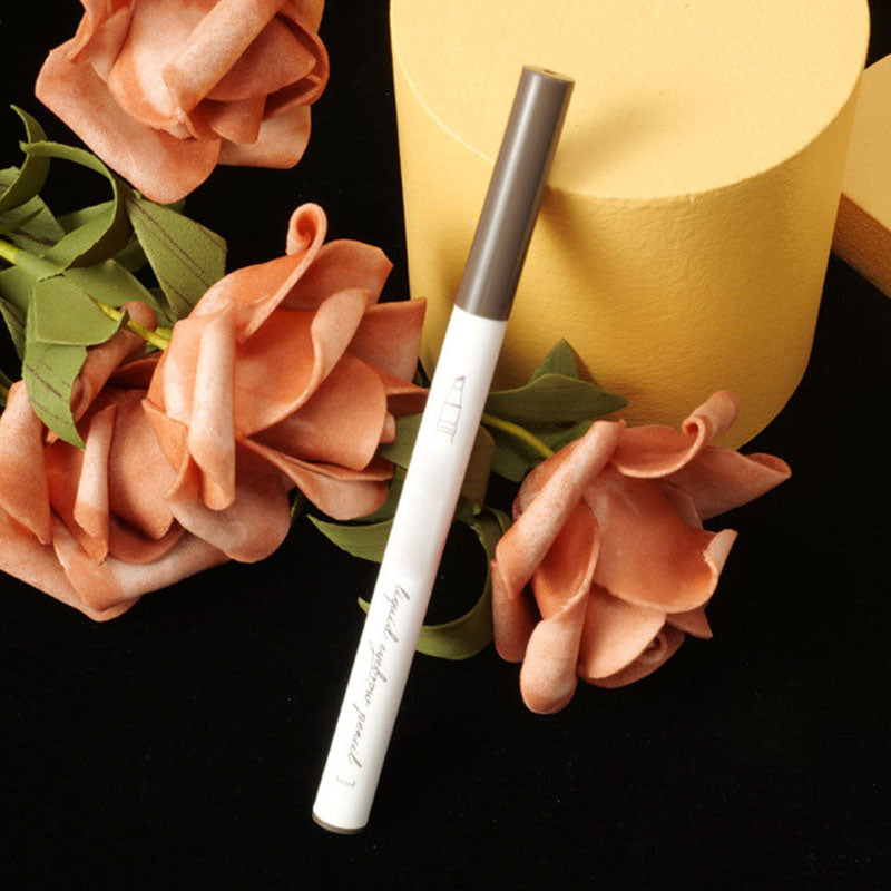 50% de Réduction – Crayon à Sourcils Liquide 4 Fourches, Feutre Effet Microblading Naturel, Waterproof et Longue Tenue 24H