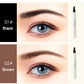 50% de Réduction – Crayon à Sourcils Liquide 4 Fourches, Feutre Effet Microblading Naturel, Waterproof et Longue Tenue 24H