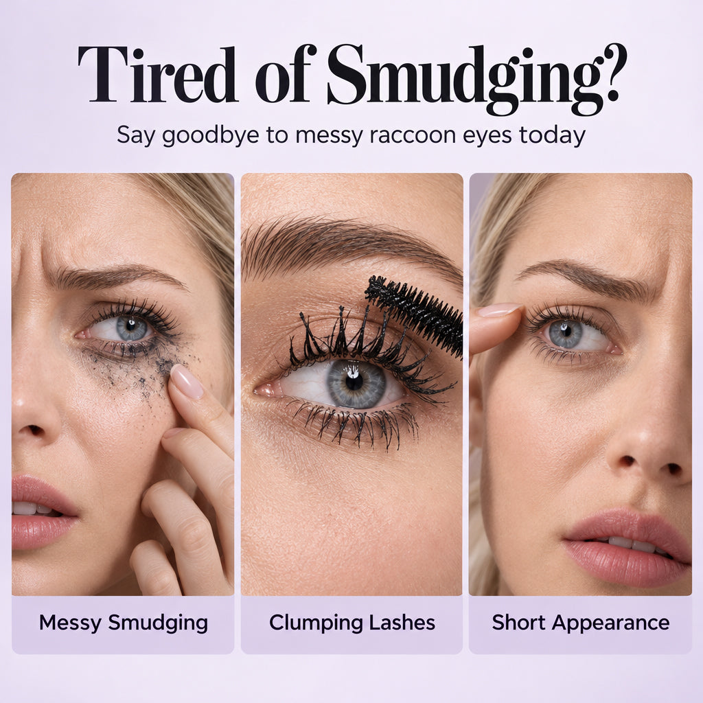 Mascara waterproof allongeant et volumateur à tenue longue durée