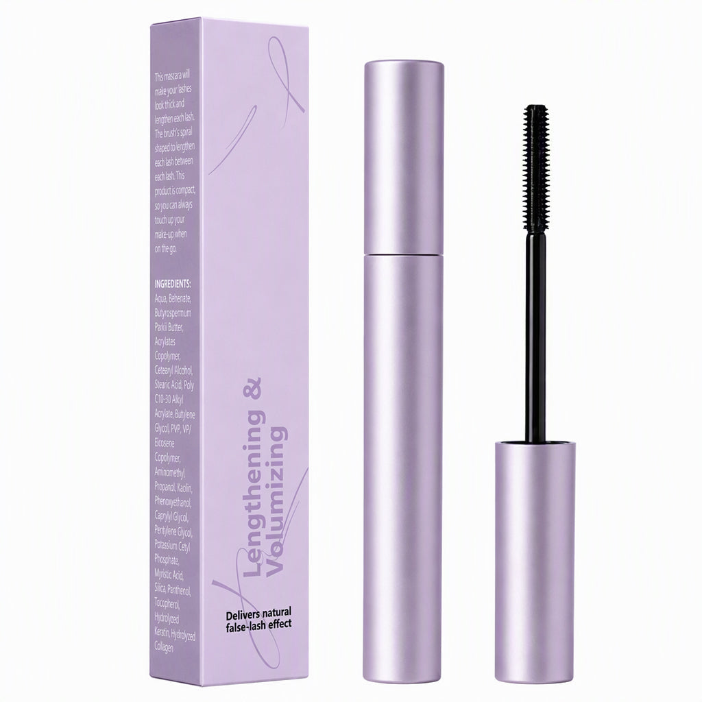 Mascara waterproof allongeant et volumateur à tenue longue durée
