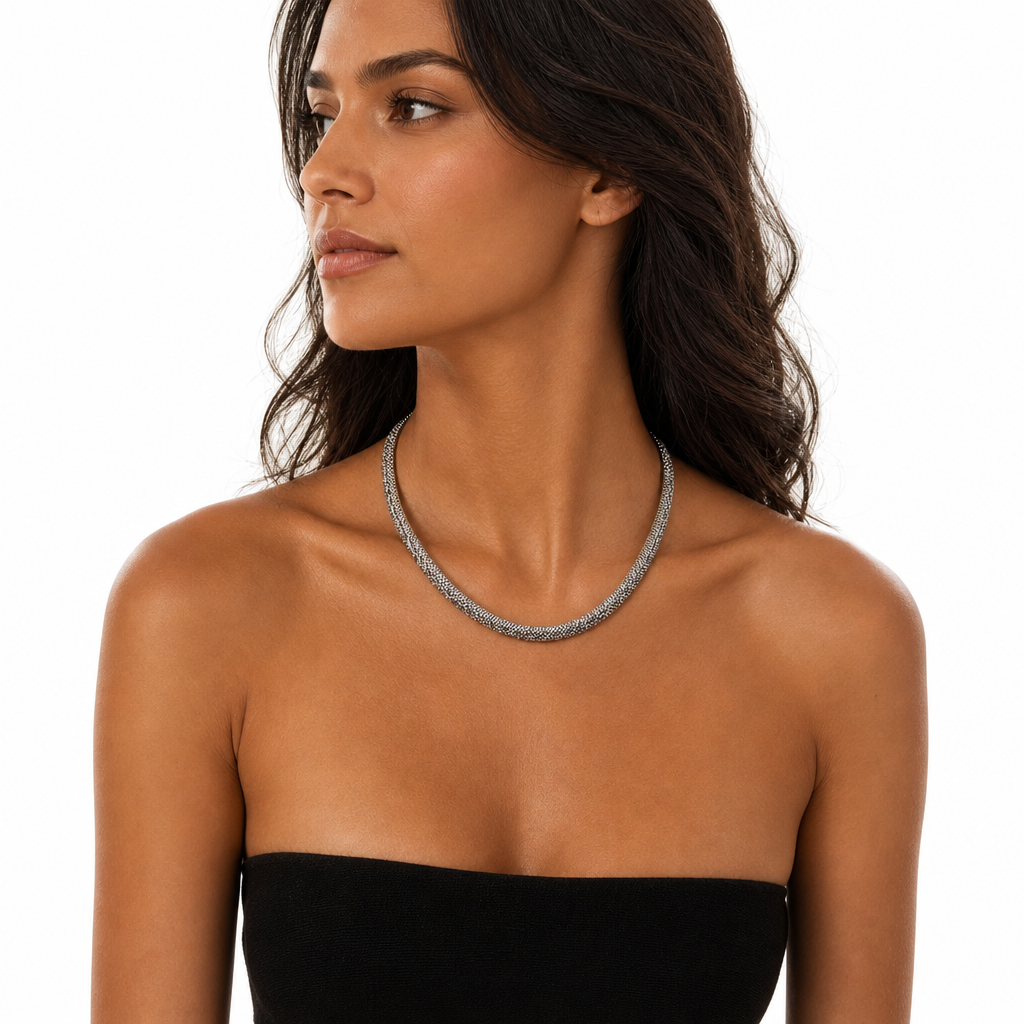 📢 50% de Réduction – Collier Chaîne Clavicule Motif Serpent Vintage Géométrique, Bijou Femme Style Rétro Audacieux et Élégant