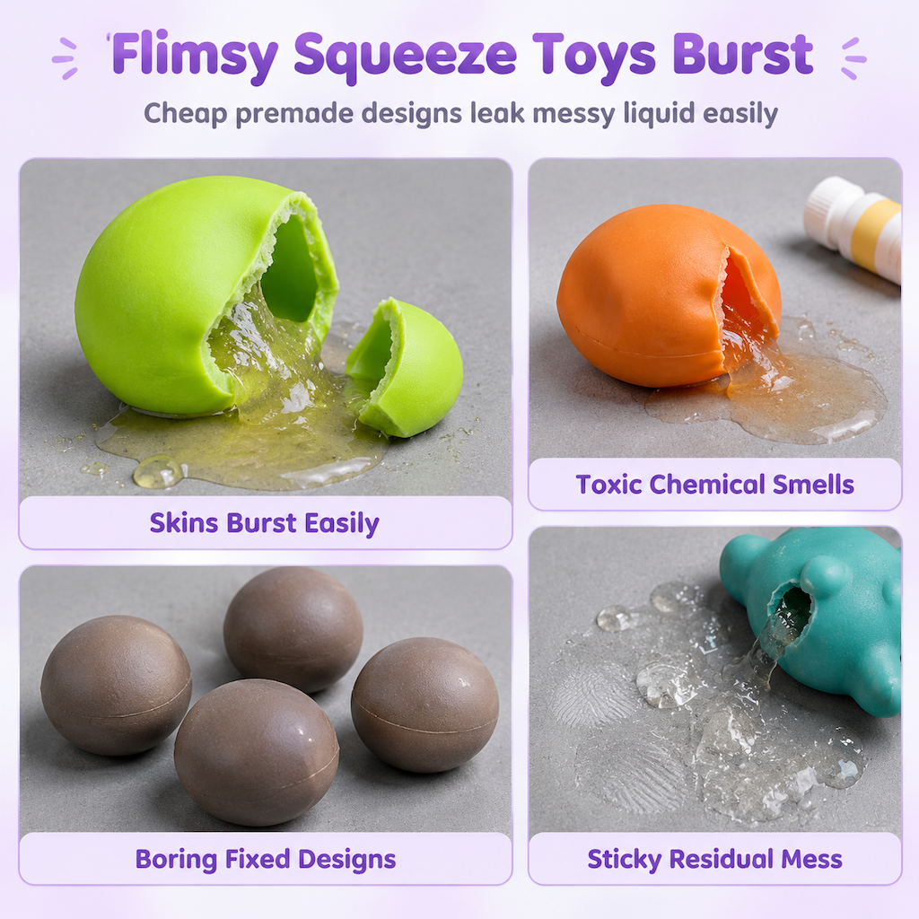 🧸 PROMO FLASH : 50% DE RÉDUCTION ! Kit Créatif DIY Balle Anti-Stress à Rebond Lent pour Enfants et Adultes – Pâte Modelante & Paillettes Incluses for une Activité Manuelle Relaxante et Personnalisable ✨