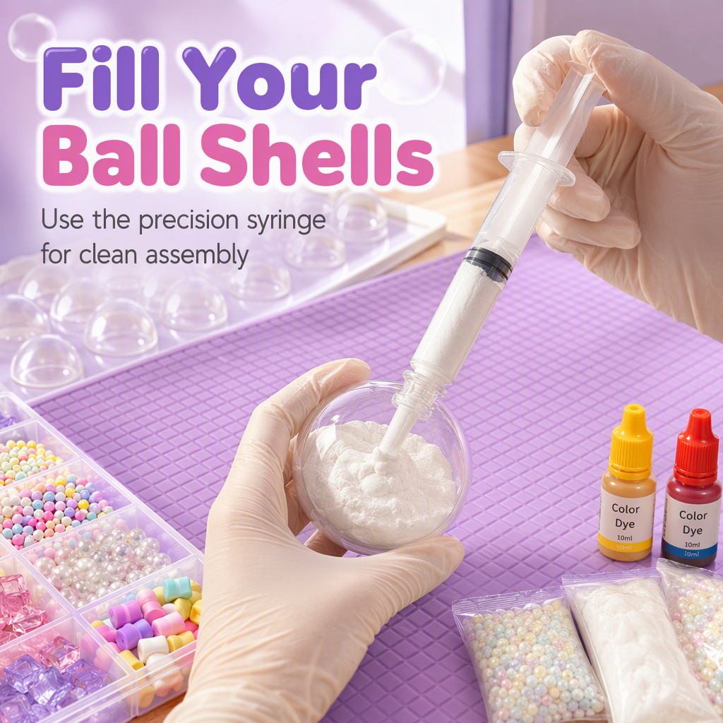 🧸 PROMO FLASH : 50% DE RÉDUCTION ! Kit Créatif DIY Balle Anti-Stress à Rebond Lent pour Enfants et Adultes – Pâte Modelante & Paillettes Incluses for une Activité Manuelle Relaxante et Personnalisable ✨