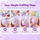 🧸 PROMO FLASH : 50% DE RÉDUCTION ! Kit Créatif DIY Balle Anti-Stress à Rebond Lent pour Enfants et Adultes – Pâte Modelante & Paillettes Incluses for une Activité Manuelle Relaxante et Personnalisable ✨