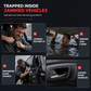 🚗 50% de Réduction – Marteau de Secours Voiture Casse-Vitre Tungstène avec Coupe-Ceinture Intégré, Outil Urgence Auto Compact
