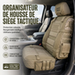 50% de Réduction – 📢 Housse de Siège Tactique de Voiture avec Poches de Rangement Molle et Protection Anti-Rayures Universelle