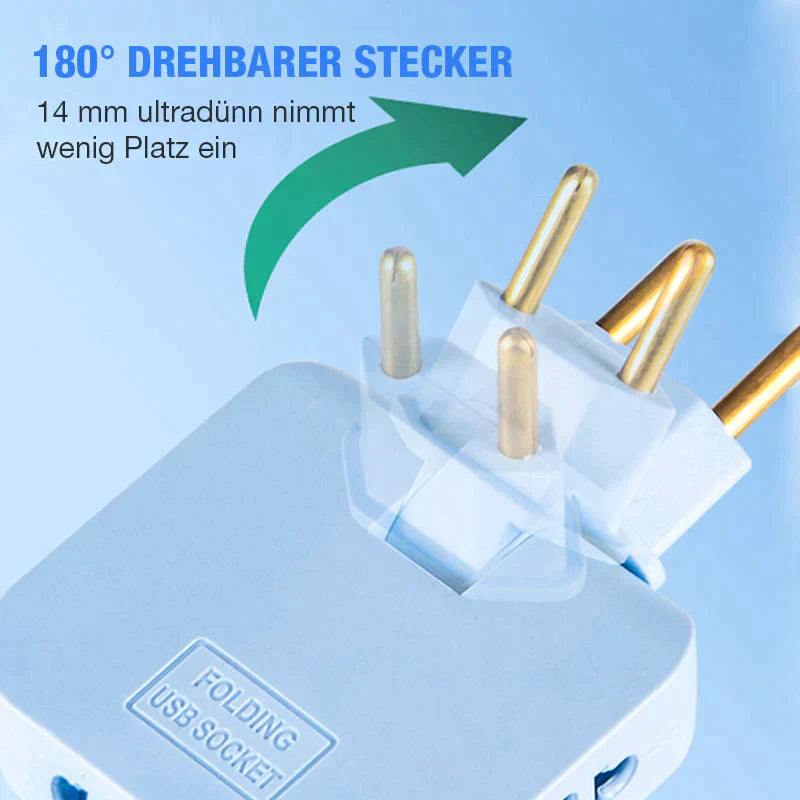 Drehbarer Steckdosenadapter-9