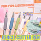 Cartoon-Muster Student Utility Knife Pen（1Set/6 Pcs)-1