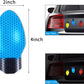 Heißer Verkauf! Reflektierende Glühbirne Magnet Dekorationen-7